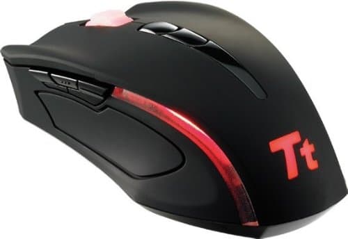 Thermaltake E-Sports Black Element Laser Gaming Mouse 9 Button 6500DPI Macro