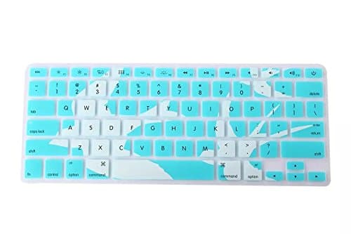 Unique Ultra Thin Durable Keyboard Cover Silicone Rubber Skin Protector for MacBook Pro 13" 15" 17" (with or without Retina Display) and MacBook Air 13" (US Keyboard Layout )
