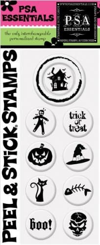 PSA Essentials Peel and Stick Stamps, Haunted Shack by PSA Essentials