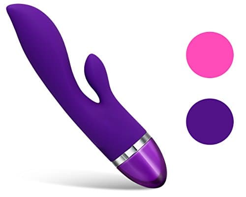 Personal Therapeutic Body Massager with Powerful Vibration Patterns Cordless and Waterproof For Muscle Aches & Sports Recovery (Purple)