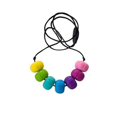 Teething Bling Pastel Chunky Teether Necklace by Teething Bling