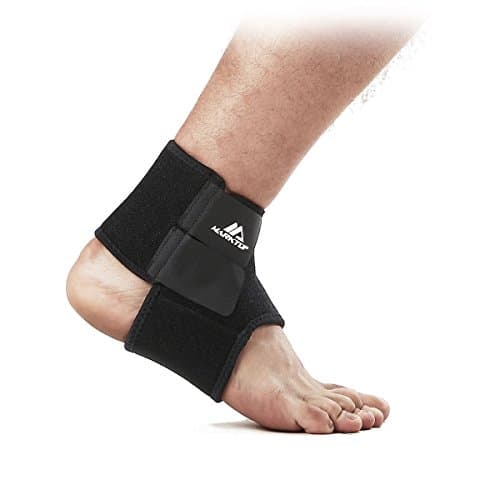 Ankle Stabilizer MARKTOP Ankle Support Compression Strap Support Ankle Wraps One Size Fits Most For Weight Lifting, Pull Up, Exercise, Fitness, Gym Training M5005 (L)