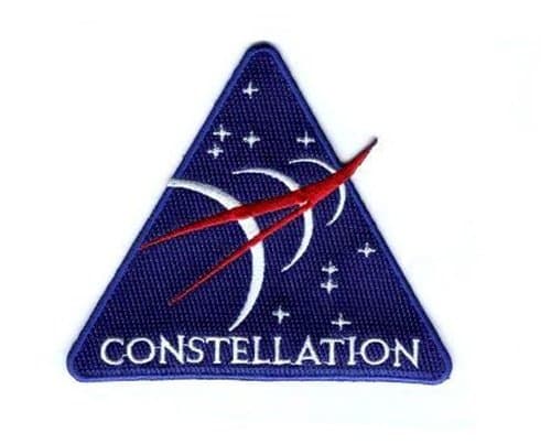 NASA Constellation Embroidered Badge Patch Iron or Sew on 10cm
