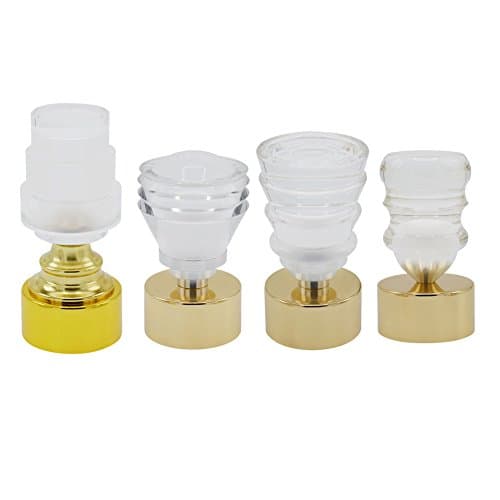 4-Pack Arylic Alloy Color Changing/Monochromatic Table Desk Lamp for Party Home Battery Operated TCD-1236A-B-C-D