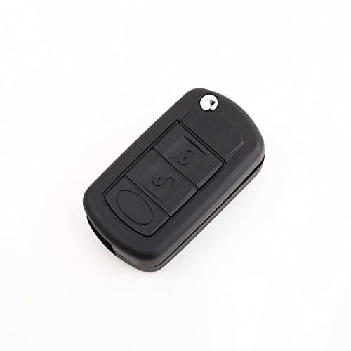 InFlagen(TM)3 Button Flip Fob Remote Folding Car Key Shell Case for Range Rover Sport Land Rover Discovery Uncut Blade Car Cover