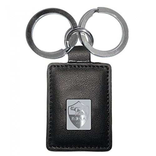 AS Roma 100% Leather Official Product Keyring