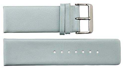 Blue Calf Leather Strap Replacement Pin Clasp, 26mm Band _ B26018