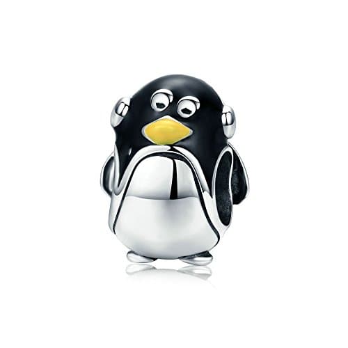 Mijn bedels Sterling silver charm Cute penguin