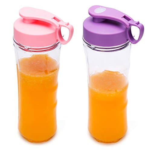 Smoothie Blender, Jug Blender Tritan Cups, Water Bottle (Pack of 2)