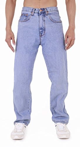 Mens Aztec Heavy Duty Basic Straight Leg Regular FIT Jeans