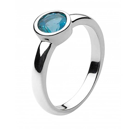Kit Heath Gemme Silver Blue Topaz Stone Ring 10135LBT-N