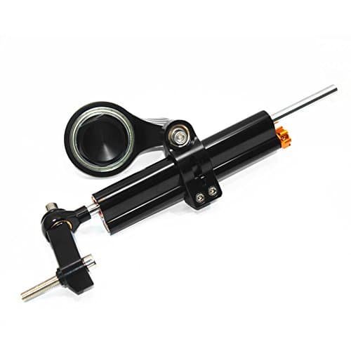 Motorcycle Steering Damper Stabilizer with Bracket YAMAHA R6 2006 2007 2008 2009 2010 2011 2012 2013 2014 2015 2016 BK