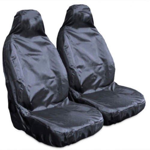 LANDROVER DISCOVERY 2 (1998-2004) EXTRA HEAVY Heavy Duty Waterproof Nylon Front Pair of Seat Cover Protectors