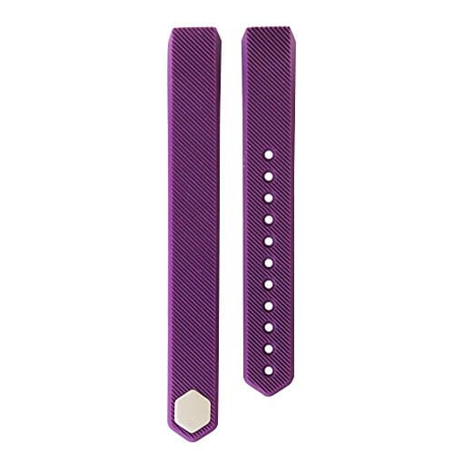 Fitbit Alta Replacement Strap Band, Skitic Soft Silicon Bracelet Watch Band Wrist Strap Durable Sports Wristbands for Fitbit Alta Smart Fitness Tracker - Size S Purple