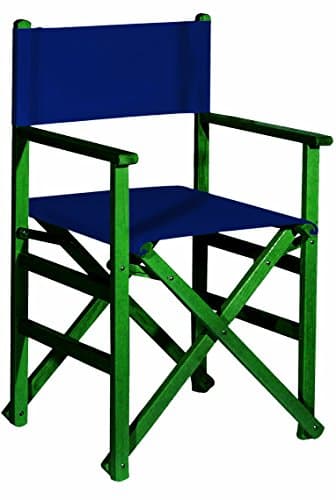 Aranaz 1655 Straight Folding Armchair, Green