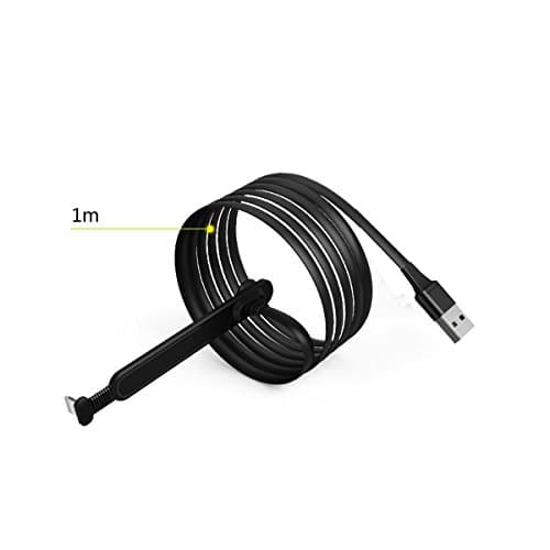 Myuanc 90 Degree Right Angle Plug playing game Fast Charger Cords Data Transfer Cable for iPhone X/iPhone 8/8Plus/7/7 Plus/6/6 Plus /5s/iPad and More（black-3TF）