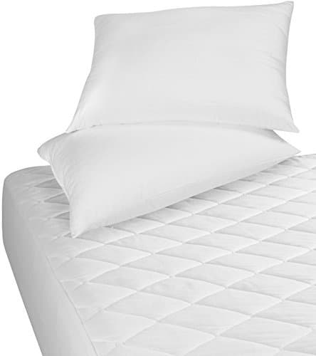 Sleep N Snuggle Allergenic, Breathable, Extra Deep Quilted Mattress Protector (30cm), Fully Fitted, Non-Noise - Cot Bed (60cm x 120cm)