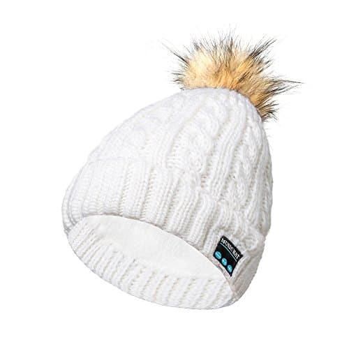 Bluetooth Headset Hat Victpower Wireless Bluetooth Music Beanie Hat with Stereo Speaker Headphones, Micro Phone, Hands free to receive calls &amp; music control for all smartphone and smart devices