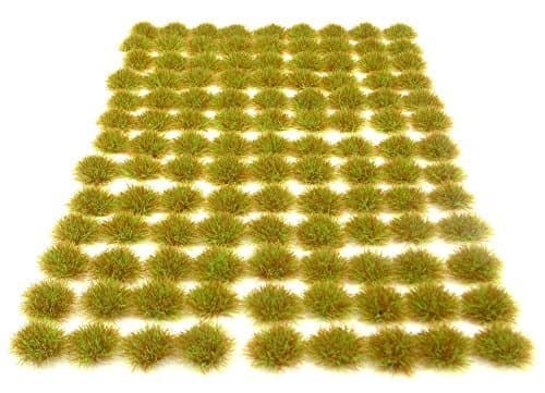 6mm Marsh grass tufts x117 Self-adhesive static model - Warpainter