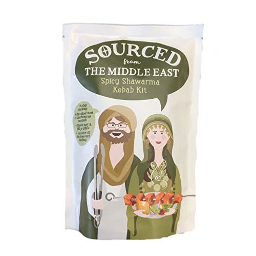 Sourced From The Middle East Spicy Shawarma Kebab Kit