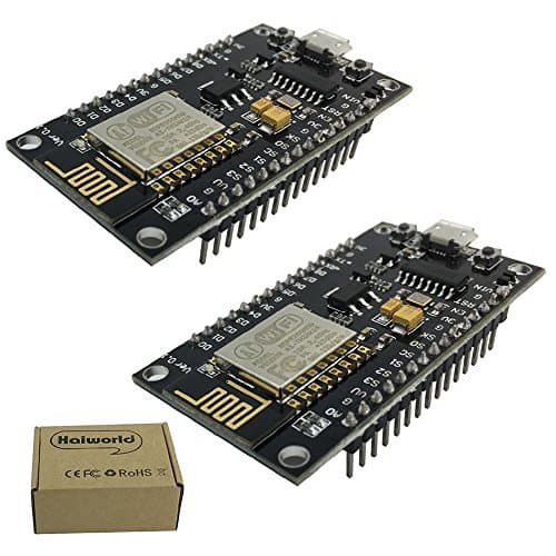 Haiworld NodeMCU LUA WiFi Internet Development Board V3 Wireless module Based CH340 ESP8266 EK1677 For Arduino Compatible (Pack of 2)