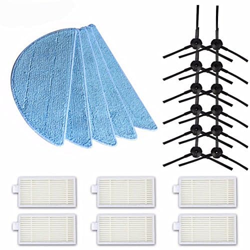 Top New Hepa Filter Side brush, mop cloth for Chuwi iLife V5 V3 Series Part iLife V5PRO V5S iLife V5 Pro