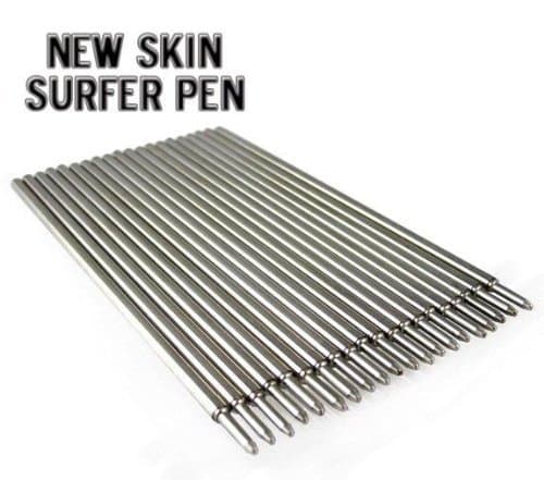 Skin Surfer Pen (Mixed 10 Pack) for Freehand Drawing, Stencil Making, Skin Marking &amp; Tattoo Design