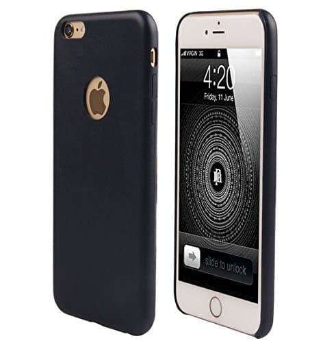 iPhone 6 Plus Case, Oceanwin Superior Ultra Slim PU [Build In Stand] Shock Resistant Ultra Lightweight For iPhone 6S Plus case (5.5 inches) Blue