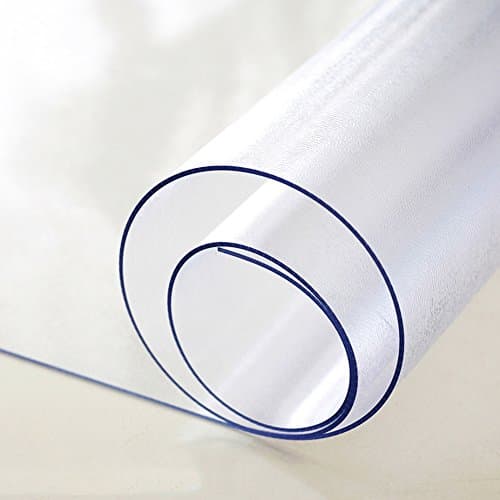 Waterproof Oil-proof High temperature resistance Disposable Thickened pvc table cloth,Plastic tablecloths,Clear plastic tablecloths-B 90x90cm(35x35inch)