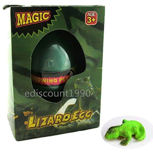 Magic Hatching Dinosaur Egg Growing In Water pets Children Kids Gift Toy Animal (Lizard)
