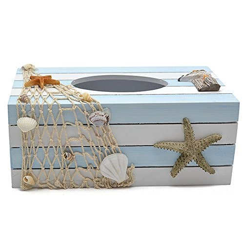Mediterranean retro creative Hand Crafted Wooden Tissue Box, Can let you in the home, hotel, kitchen, bathroom, car interior decoration and so on to feel the Mediterranean style of the retro originality of the handmade wooden Tissue box
