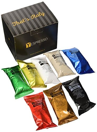40 NESPRESSO COMPATIBLE COFFEE CAPSULES VARIETY PACK - 8 DIFFERENT BLENDS