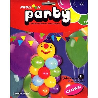 Magic Trick | Clown Mini Balloon Column (34 balloons H110cm )by Will Roya | Kids Show