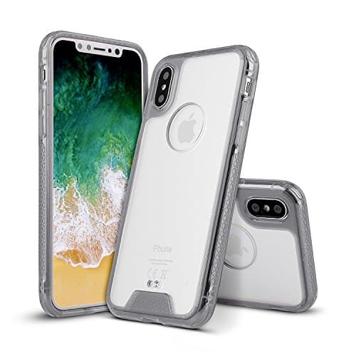 iPhone Protective Case Zapro [Liquid Crystal] Transparent Smooth [Crystal Clear] Qi Compatible Stable Phone Case TPU Clear Tough Designer Cases for Apple iPhone Case Cover – Crystal Clear