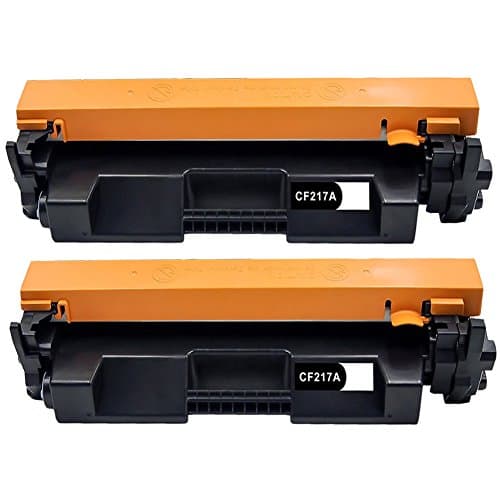 DOREE Compatible Toner for CF217A (17A) With Chip for HP LaserJet Pro M102w M102a, HP LaserJet Pro MFP M130nw M130fw M130fn M130a,1600 Pages,2 Pack