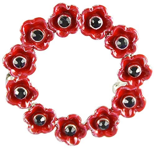 AngÃ©lys Poppy Small Wreath Brooch