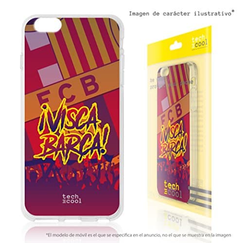 Samsung Galaxy note 8 Case FunnyTech® Silicone Gel Cover Transparent for Samsung Galaxy note 8 [Exclusive Design, High-Definition Printing] [Bright Colors] [Ultra Thin 1,5mm] [Shock-Absorption] [Flexible] [F.C Barcelona Afición "Visca el barça"]
