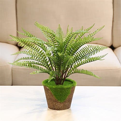 NOHOPE Succulent Plants Creative Withered Tree Bark Flowerpots Home Office Decor Emulation Green Plant Ornaments,A/38cm*38cm Mother's Day Gift