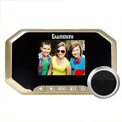 Intelligent Electronic cat's eye Security door mirror Visual doorbell ,200W pixels, 3 inches