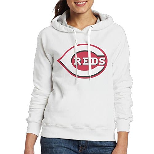 Ano Women's Sweatshirt Cincinnati Red White - White -