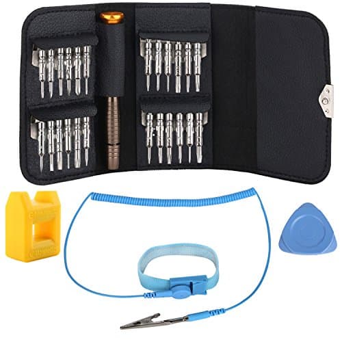 Onic 28 in 1 Precision Screwdriver Wallet Set Repair Openning Tools kits for iPhone Laptop Smartphone MacBook most digital products