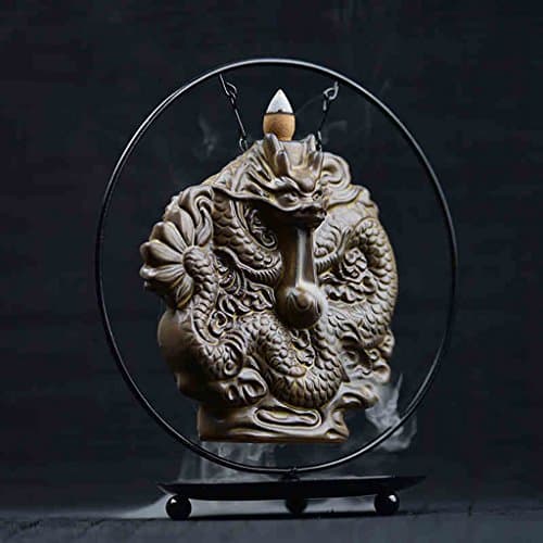 Incense Burner Holder Ceramics Backflow Cone Backflow Home Smoke Stick Cone CenserIncense Stick Burner Holder Home Boutique Decoration