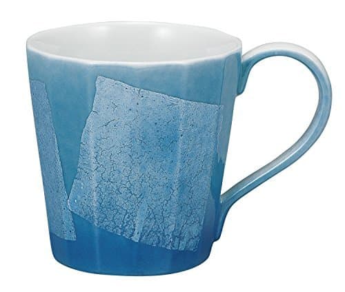 Kutani Craft Mug Cup Ginsai Blue
