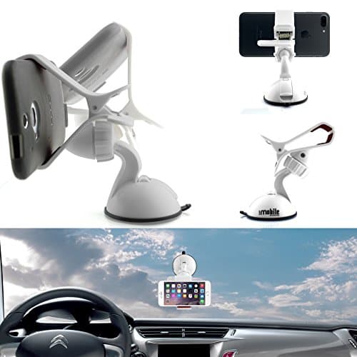 Genuine Imobile 360 Degree Rotating In Car Windscreen,Windsheild Cradle DashBoard Phone Holder Mount For IPhone 6S,IPhone 6S Plus, Iphone 6,Iphone Plus,Iphone 5S,5c,5,4S,4G,Samsung Galaxy S6,E6 Egde,S6 Edge Plus S5,S4,S3,S2 ,Note 5,Note 4,Note 3,Note 2,Note 1,Samsung Galaxy A5,Galaxy A3,Sony Xperia Z5,Z4,Z3,Z2,Z1,L2,L1,HTC One M9,One M8,One M7,One Mini 2, Nokia 1020,1320,635,535,630,800,610, Nokia Microsoft Lumia 950 XL,Microsoft Lumia 950 White