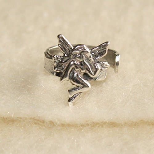 .925 Sterling Silver Angel Ear Cuff (non pierced earring) for RIGHT EAR