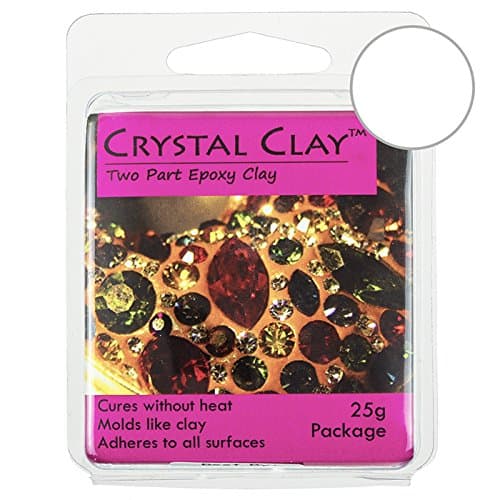 Crystal Clay Two Part Epoxy White Jewellery Making 25g