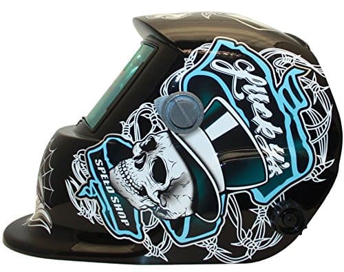 Expert Weld - XW2 - Welding Helmet - Lucky's Shell Shade 9-13 + Grind