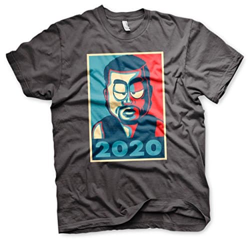 Kanye 2020 Poster Official T-Shirt (D.Grey), Medium
