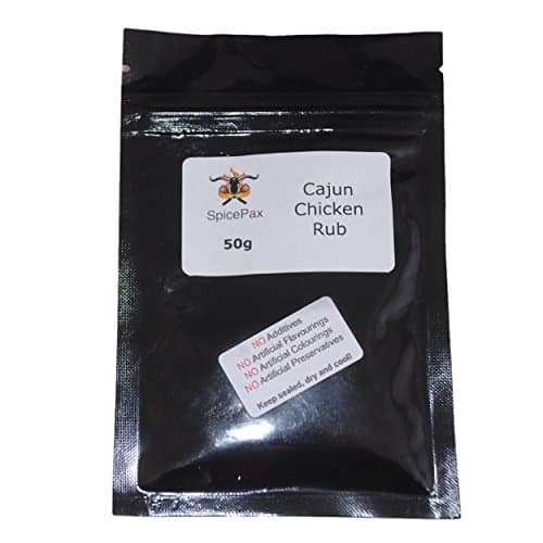 Cajun chicken spice rub spice mix. 75g