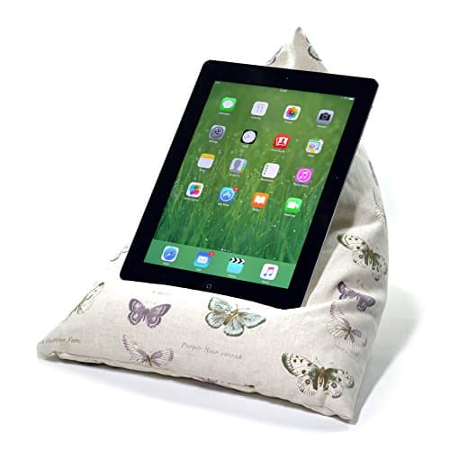 eBean Tablet Cushion - BUTTERFLIES - beanbag stand lap holder suitable for all iPads tablets and ebook readers